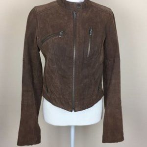 Levi’s Suede-Leather Jacket in Color Mocha NWOT